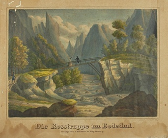 Rosstrappe im Harz (Bodetal) (Winckelmann-Museum Stendal CC BY-NC-SA)