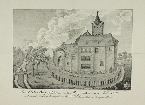 Burg Kalvörde, Ansicht (Winckelmann-Museum Stendal CC BY-NC-SA)