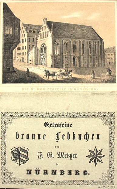 Die Moritzkapelle in Nürnberg (Winckelmann-Museum Stendal CC BY-NC-SA)