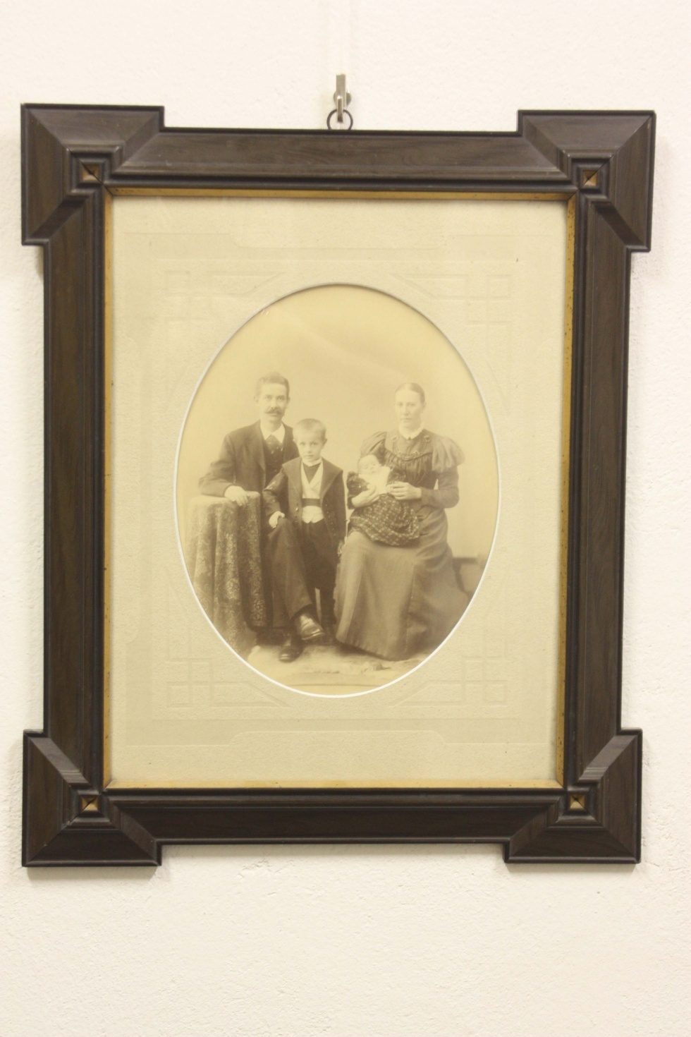 Fotografie, gerahmt, Familie Duldhardt (Museum Wolmirstedt RR-F)