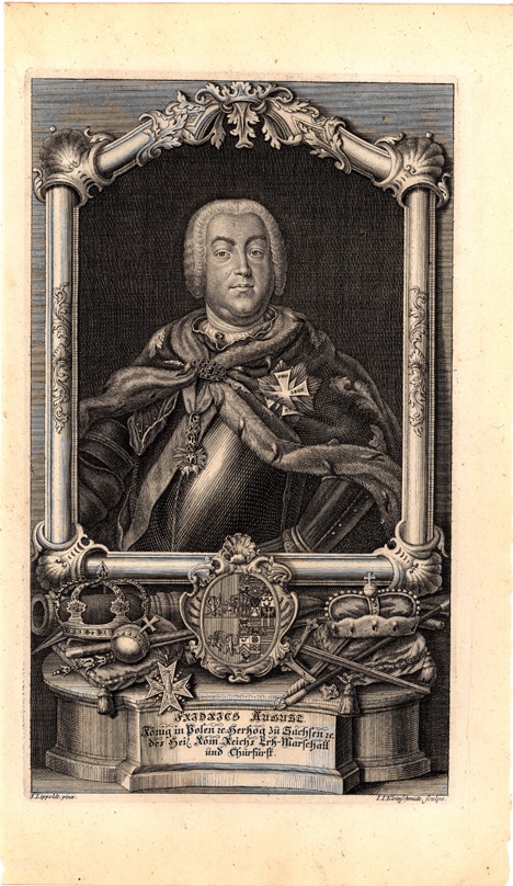 August III. König von Polen, Kurfürst Friedrich August II. von Sachsen (Winckelmann-Museum Stendal CC BY-NC-SA)