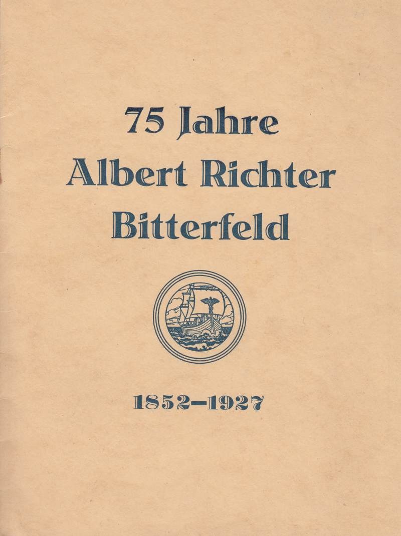 75 Jahre Albert Richter, Bitterfeld (Kreismuseum Bitterfeld CC BY-NC-SA)