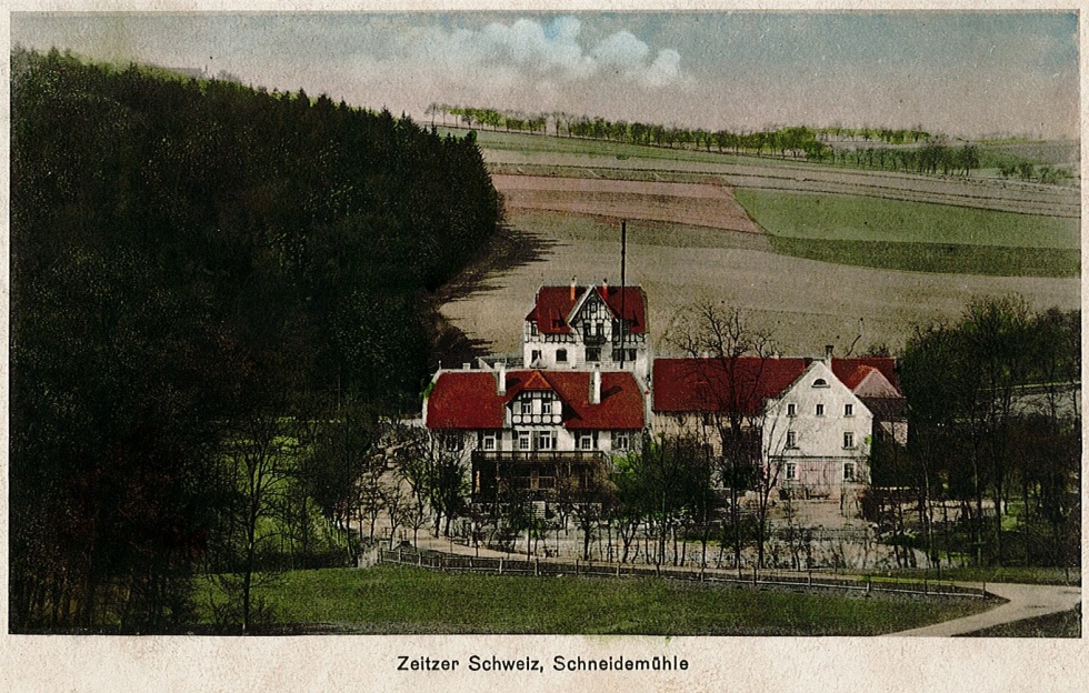Schneidemühle. Zeitzer Schweiz (Museum Schloss Moritzburg Zeitz CC BY-NC-SA)