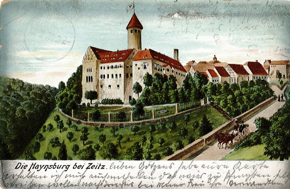 Die Haynsburg bei Zeitz. (Museum Schloss Moritzburg Zeitz CC BY-NC-SA)