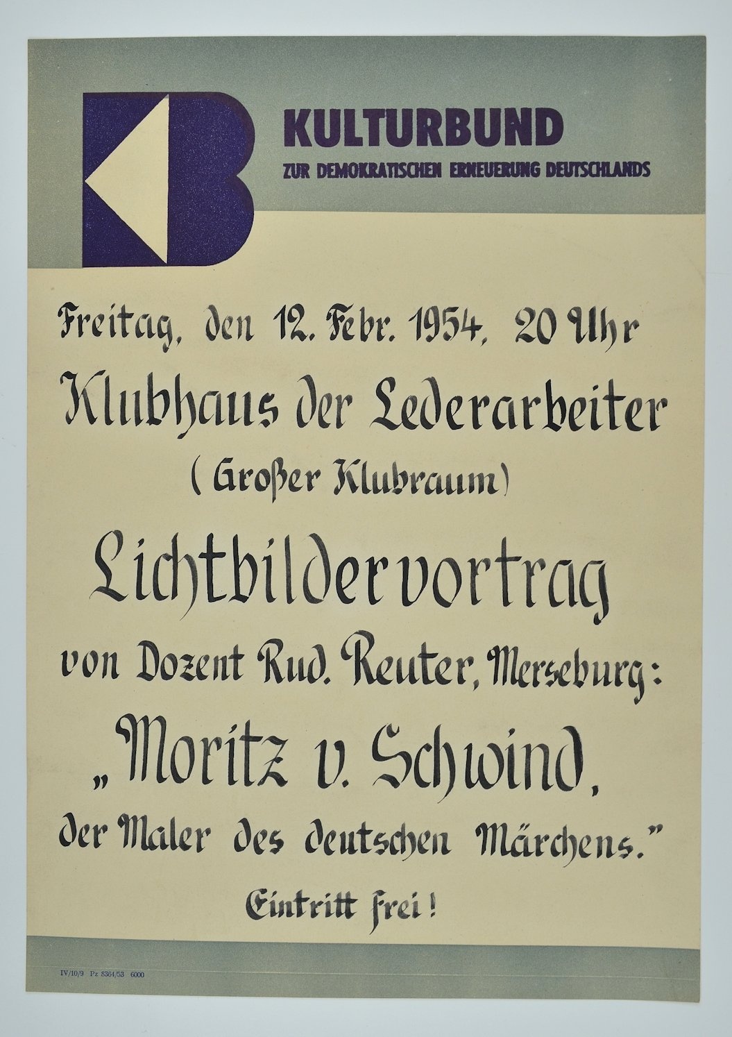 Einladung zum Lichtbildervortrag (Museum Weißenfels - Schloss Neu-Augustusburg CC BY-NC-SA)