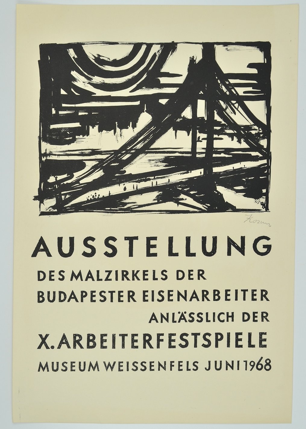 Ausstellung anläßlich der X. Arbeiterfestspiele Juni 1968 (Museum Weißenfels - Schloss Neu-Augustusburg CC BY-NC-SA)