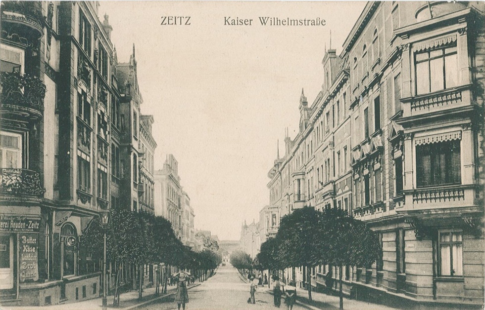 Zeitz, Kaiser Wilhelmstrasse (Museum Schloss Moritzburg Zeitz CC BY-NC-SA)
