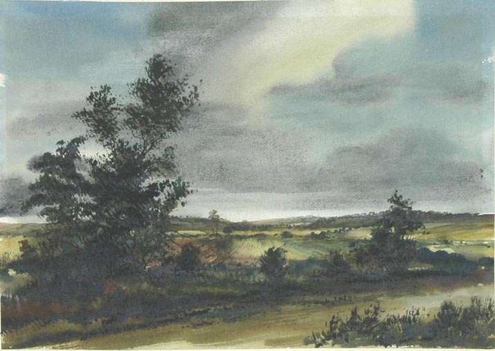 Altmärkisches Landschaftsbild (Winckelmann-Museum Stendal CC BY-NC-SA)