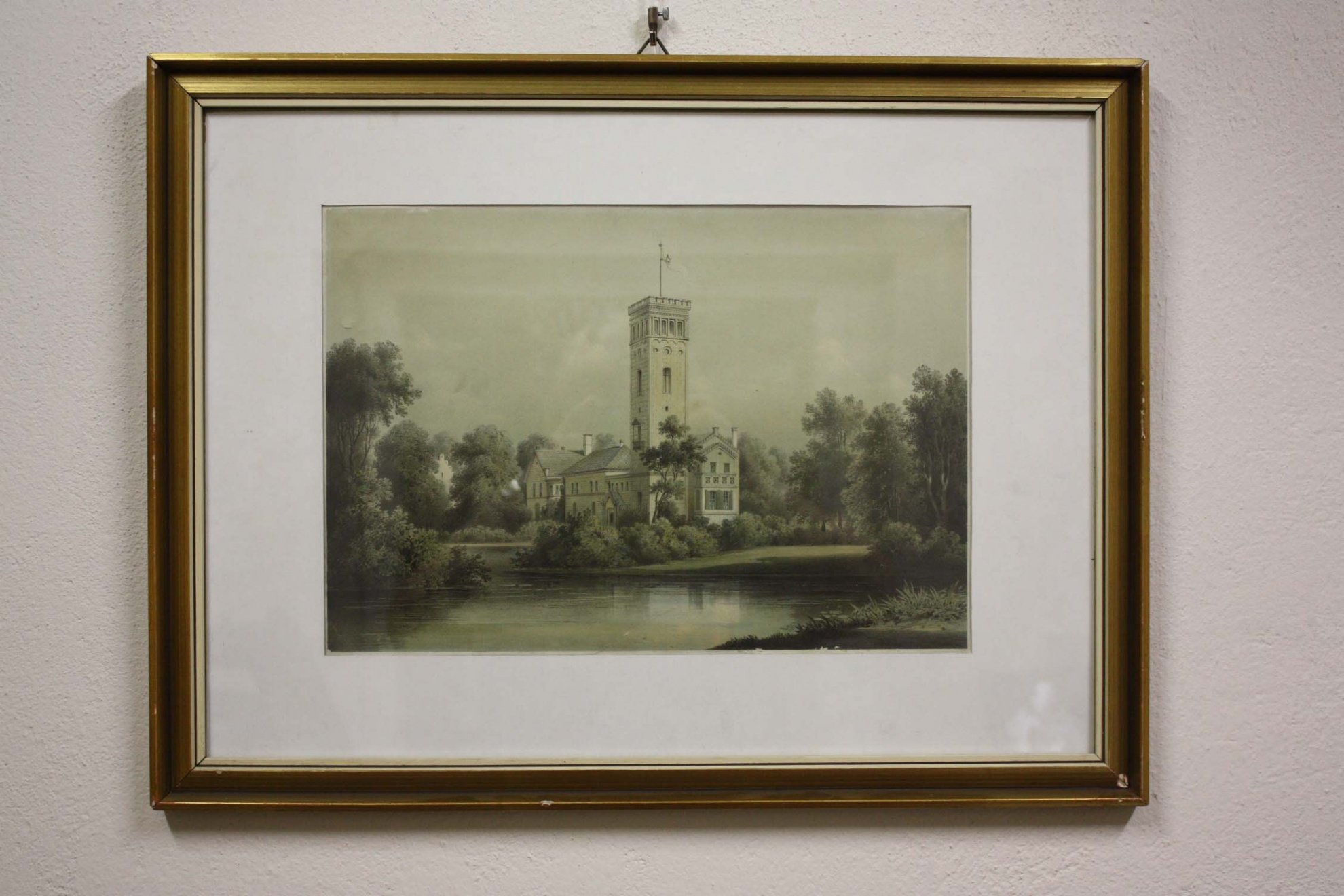 Lithografie, Schloss Ramstedt (Museum Wolmirstedt RR-F)