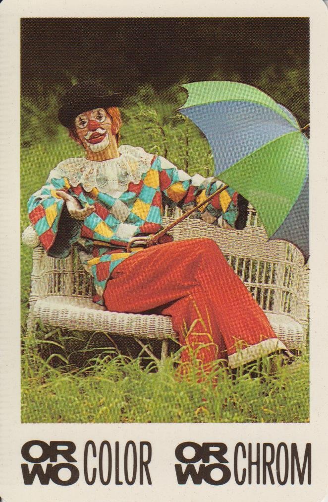ORWO Taschenkalender Clown 1987 (Industrie- und Filmmuseum Wolfen CC BY-NC-SA)
