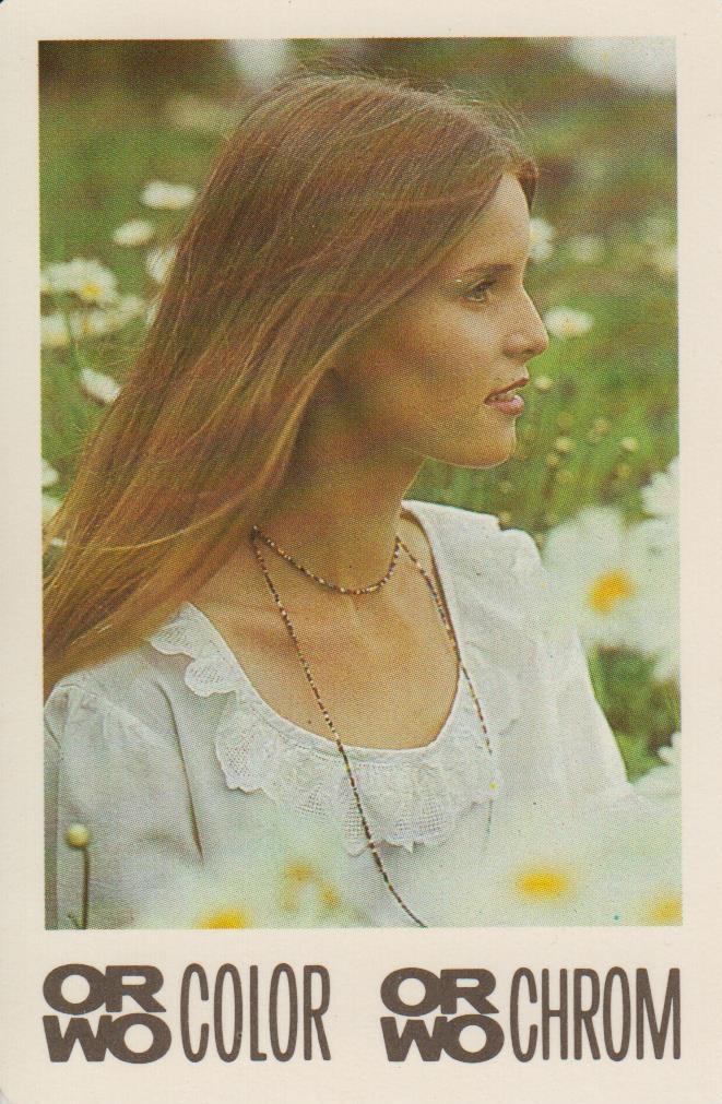 ORWO Taschenkalender junge Frau 1986 (Industrie- und Filmmuseum Wolfen CC BY-NC-SA)