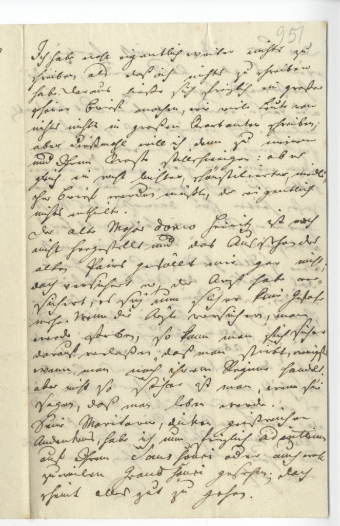 Brief von Seume an Göschen vom 27.1.1799 (Museum im Schloss Lützen CC BY-NC-SA)