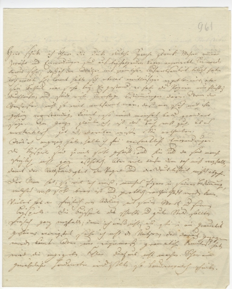 Brief von Seume an Göschen vom 16.12.1799 (Museum im Schloss Lützen CC BY-NC-SA)