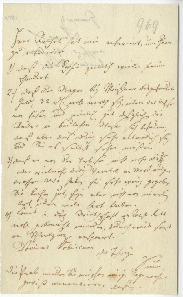 Brief von Seume an Göschen vom 13.6.1800 (Museum im Schloss Lützen CC BY-NC-SA)