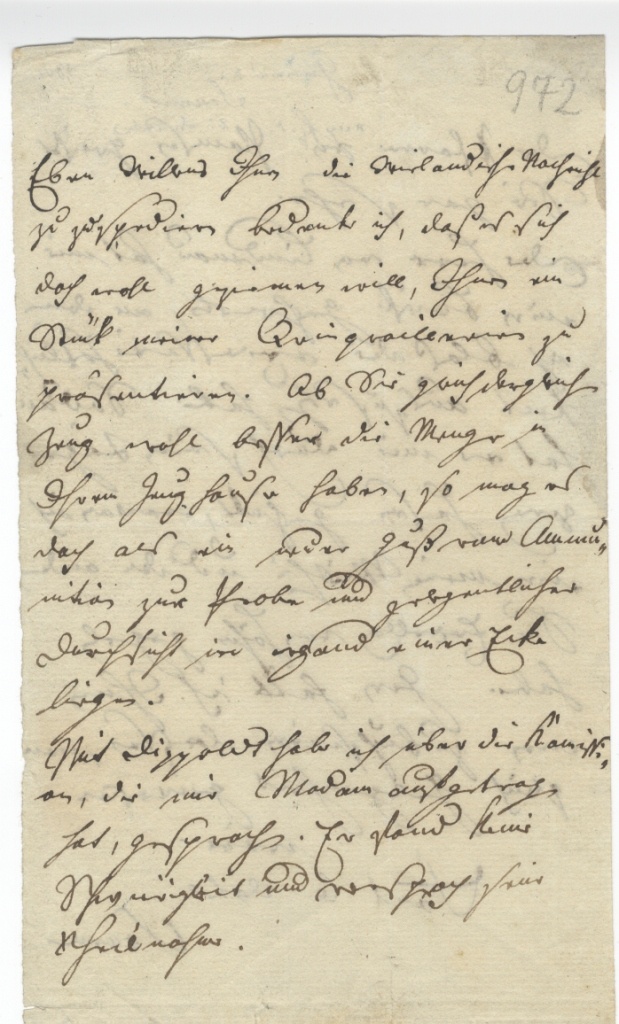 Brief von Seume an Göschen vom 1.3.1801 (Museum im Schloss Lützen CC BY-NC-SA)