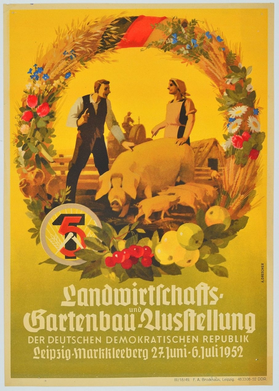 Landwirtschafts- und Gartenbauausstellung der DDR (Museum Weißenfels - Schloss Neu-Augustusburg CC BY-NC-SA)