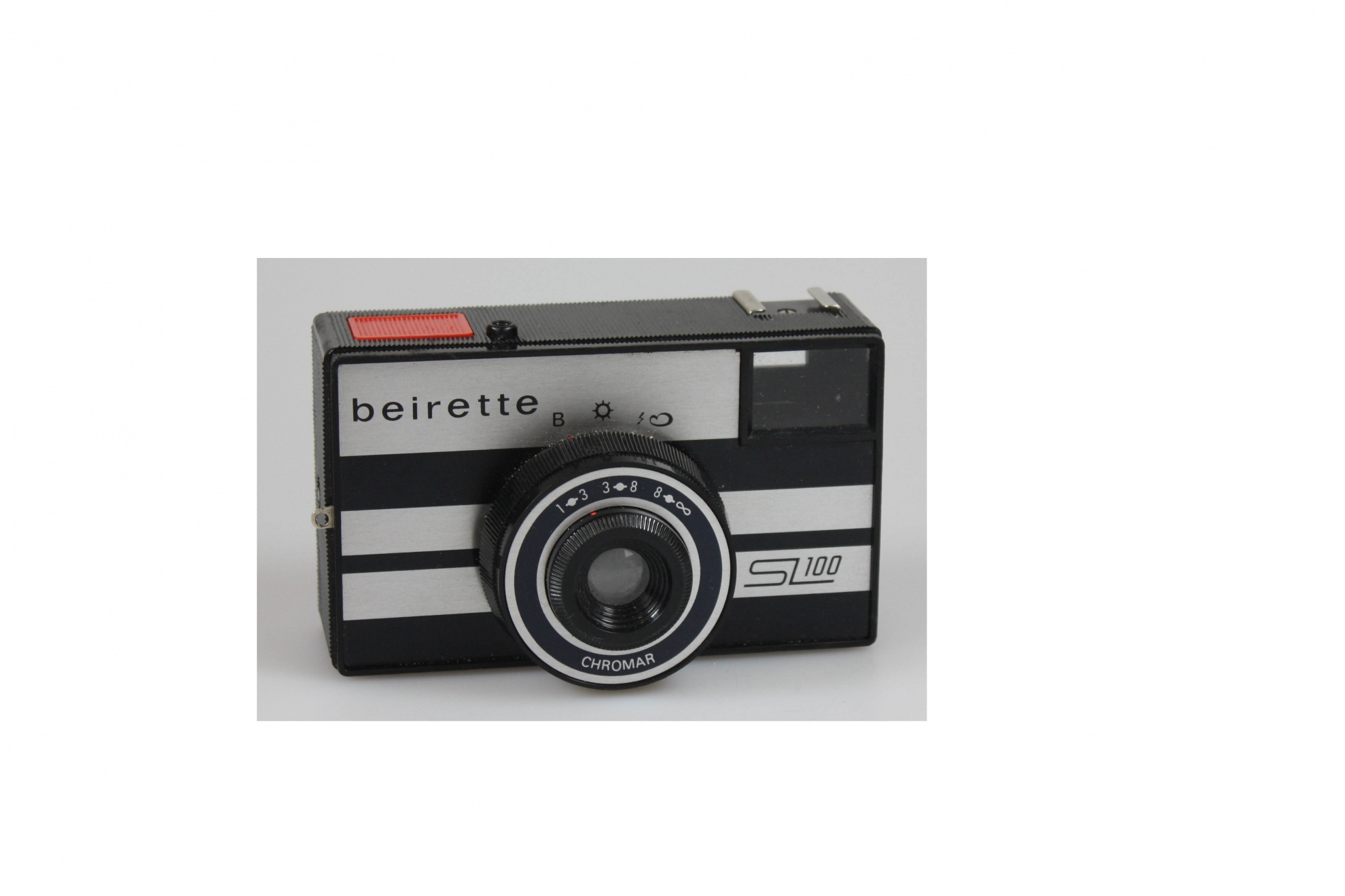 Kamera, Beirette SL 100, schwarz (Museum Wolmirstedt RR-F)