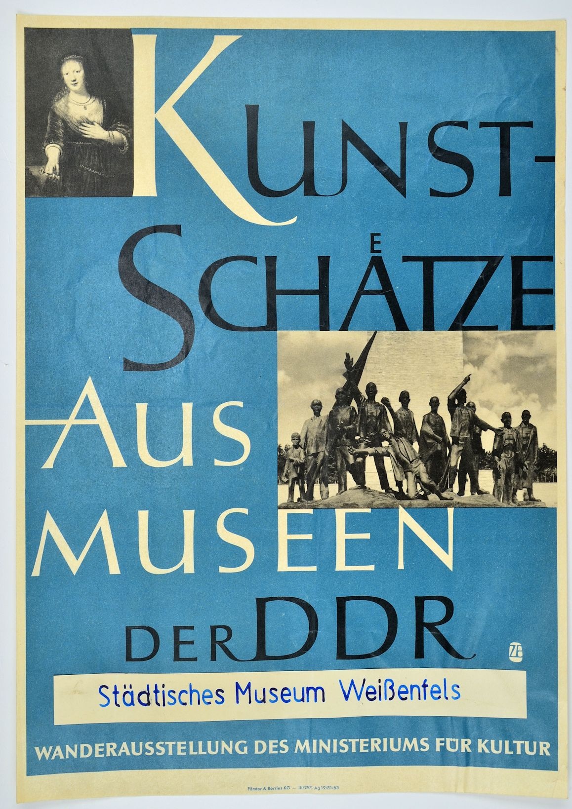 Wanderausstellung Kunstschätze aus Museen der DDR (Museum Weißenfels - Schloss Neu-Augustusburg CC BY-NC-SA)