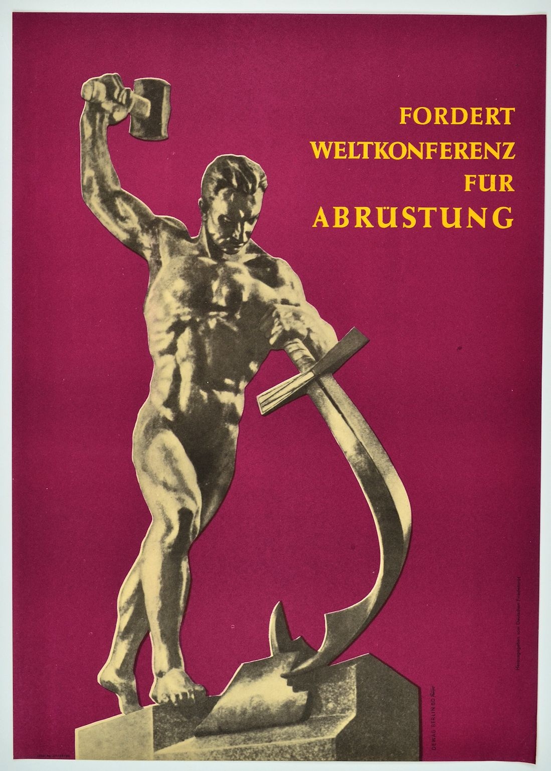 Fordert Weltkonferenz für Abrüstung (Museum Weißenfels - Schloss Neu-Augustusburg CC BY-NC-SA)