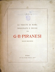 Le Vedute di Roma disegnate e incise da G. B. Piranesi (Winckelmann-Museum Stendal CC BY-NC-SA)