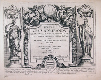 Titelblatt Septem Orbis Admiranda (Winckelmann-Museum Stendal CC BY-NC-SA)