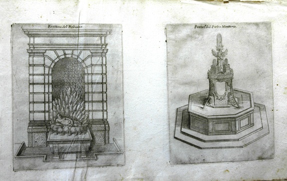 Fontana del Babunino / di S. Pietro Montorio (Winckelmann-Museum Stendal CC BY-NC-SA)