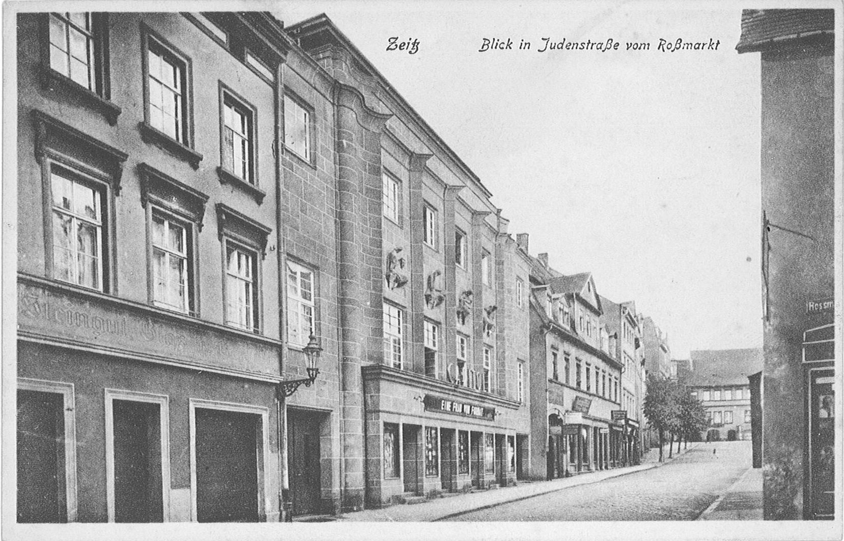Zeitz, Blick in die Judenstraße (Museum Schloss Moritzburg Zeitz CC BY-NC-SA)