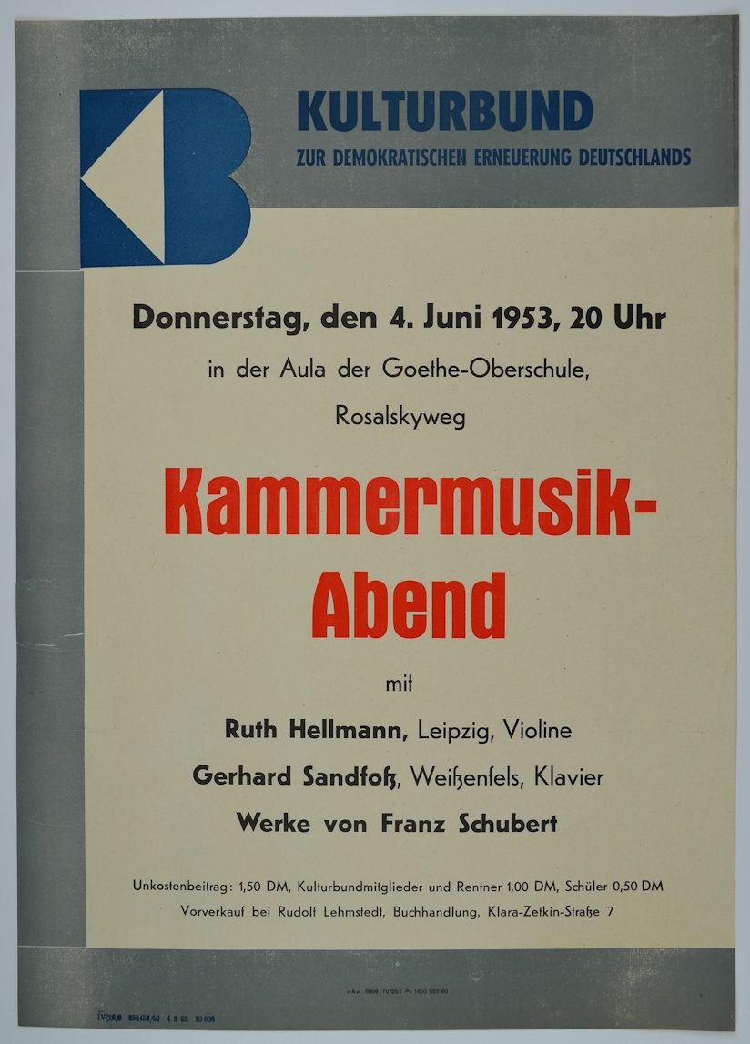 Kammermusikabend mit Werken von Franz Schubert (Museum Weißenfels - Schloss Neu-Augustusburg CC BY-NC-SA)