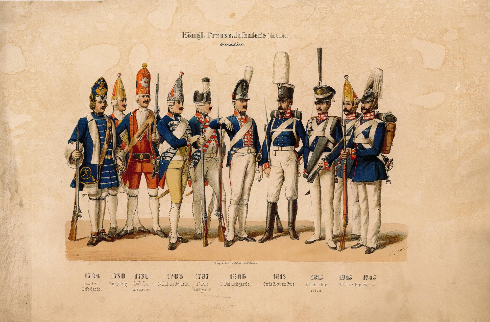 Königlich Preussische Infanterie [der Garde] (Grenadiere) 1704-1845 (Museum Wolmirstedt RR-F)