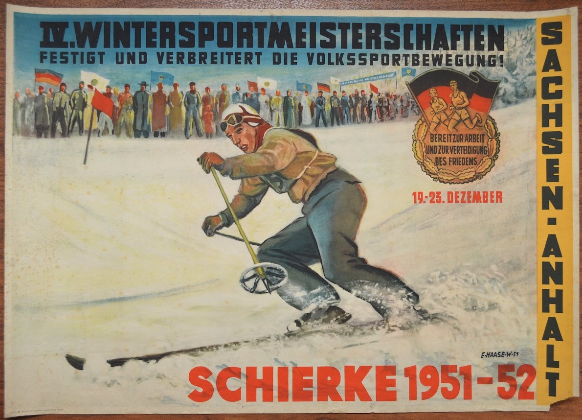 IV. Wintersportmeisterschaften Sachsen-Anhalt, 1951-52 (Museum Weißenfels - Schloss Neu-Augustusburg CC BY-NC-SA)