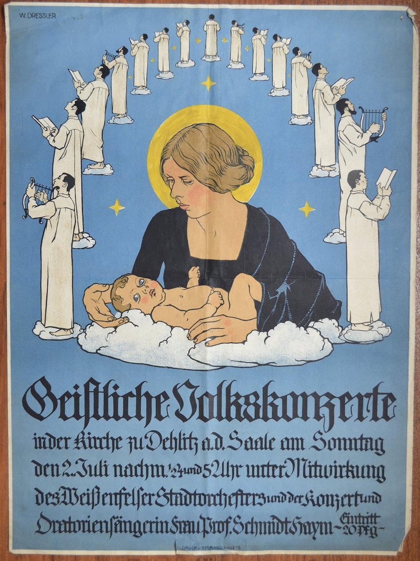 Geistliche Volkskonzerte (Museum Weißenfels - Schloss Neu-Augustusburg CC BY-NC-SA)