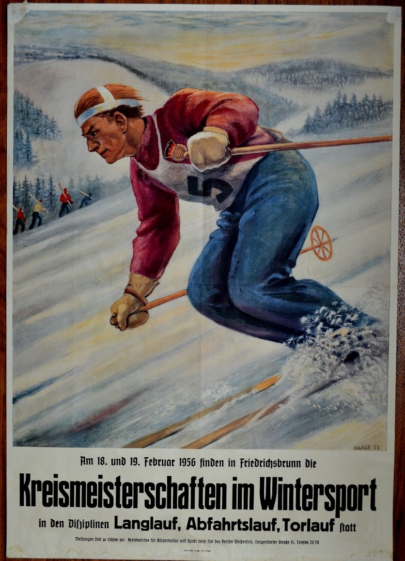Kreismeisterschaften im Wintersport, 1956 (Museum Weißenfels - Schloss Neu-Augustusburg CC BY-NC-SA)
