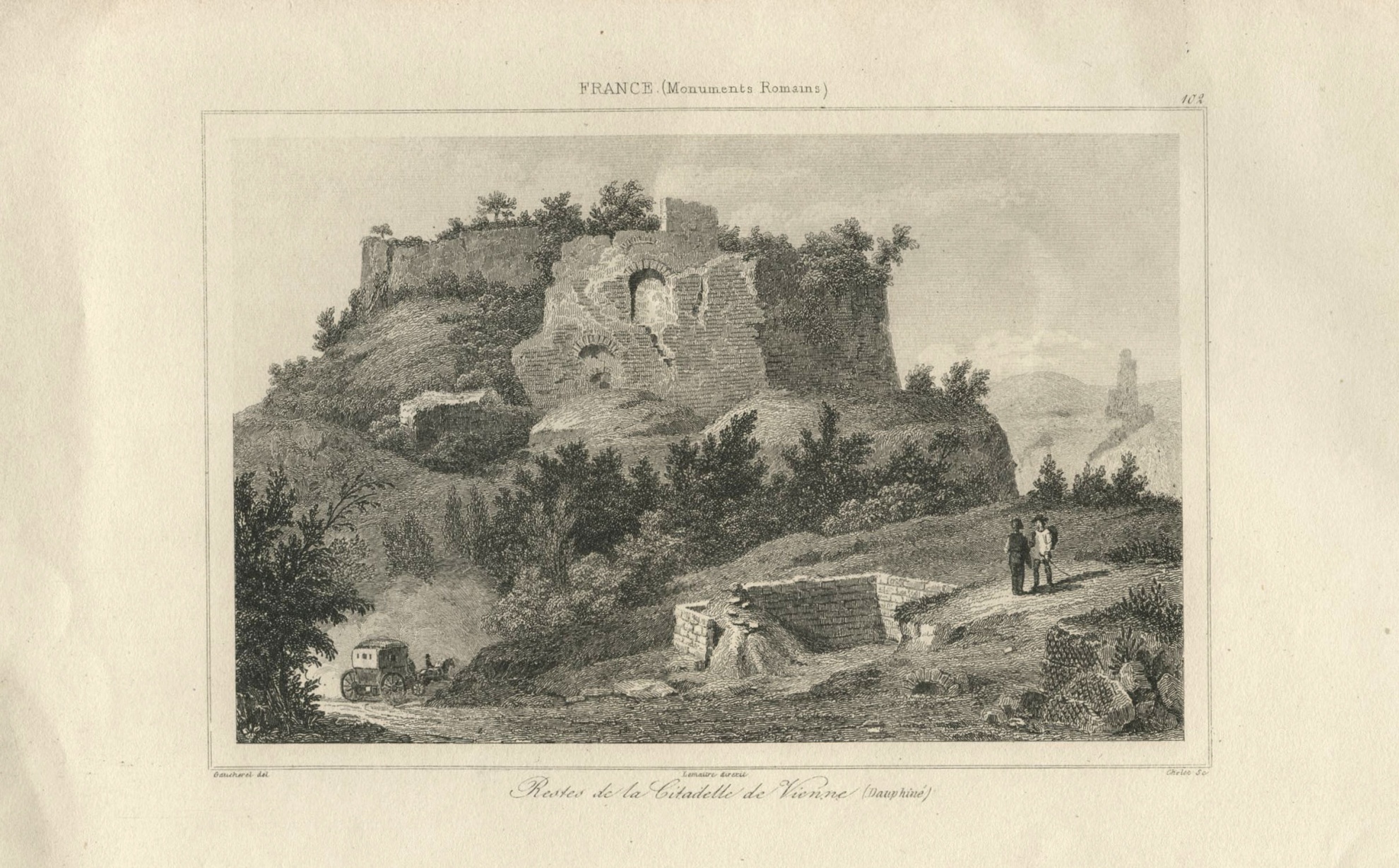Restes de la Citadelle de Vienne (Dauphiné) (Museum Wolmirstedt RR-F)