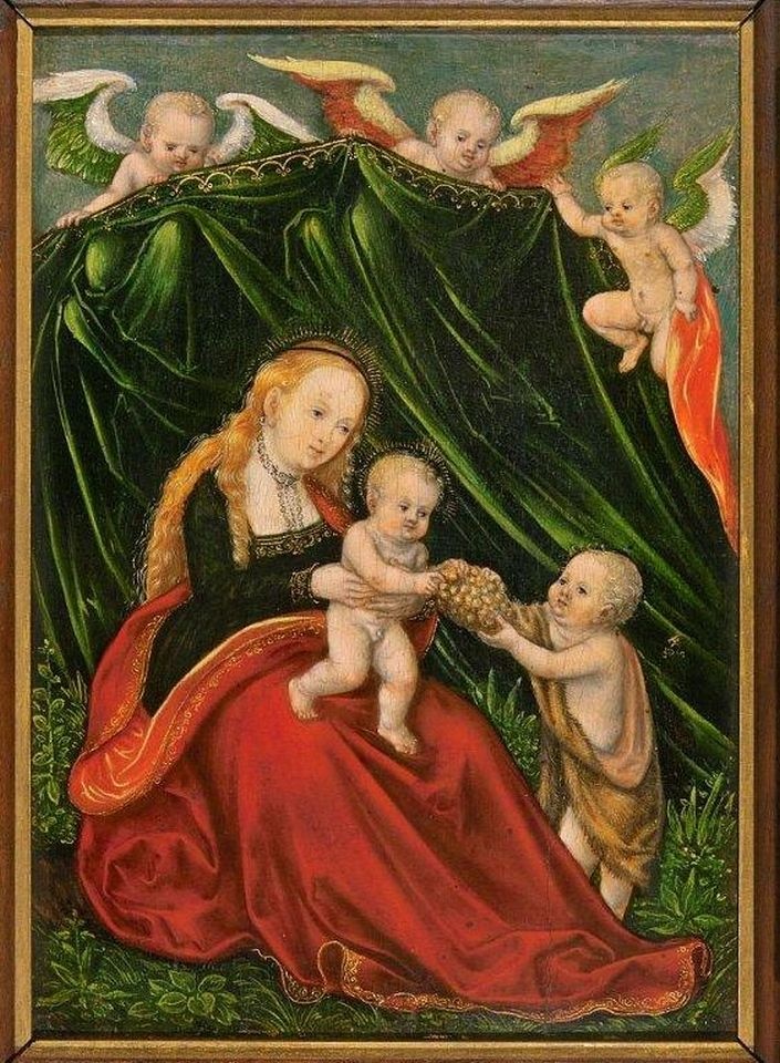 Maria mit Kind und Johannesknaben (Kulturhistorisches Museum Magdeburg CC BY-NC-SA)