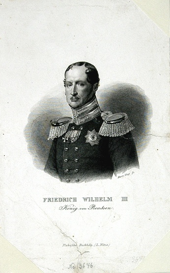 Friedrich Wilhelm III. König von Preußen (Winckelmann-Museum Stendal CC BY-NC-SA)
