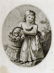 Mädchen mit Korb voller Rosen (Winckelmann-Museum Stendal CC BY-NC-SA)