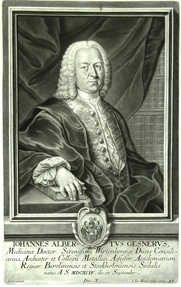 Porträt Johannes Albert Gesner (1694) (Winckelmann-Museum Stendal CC BY-NC-SA)