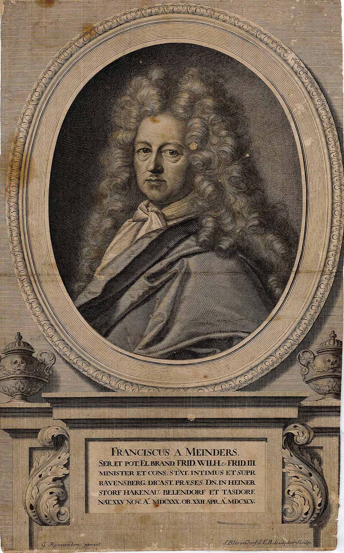 Porträt Franz von Meinders (Museum Wolmirstedt RR-F)