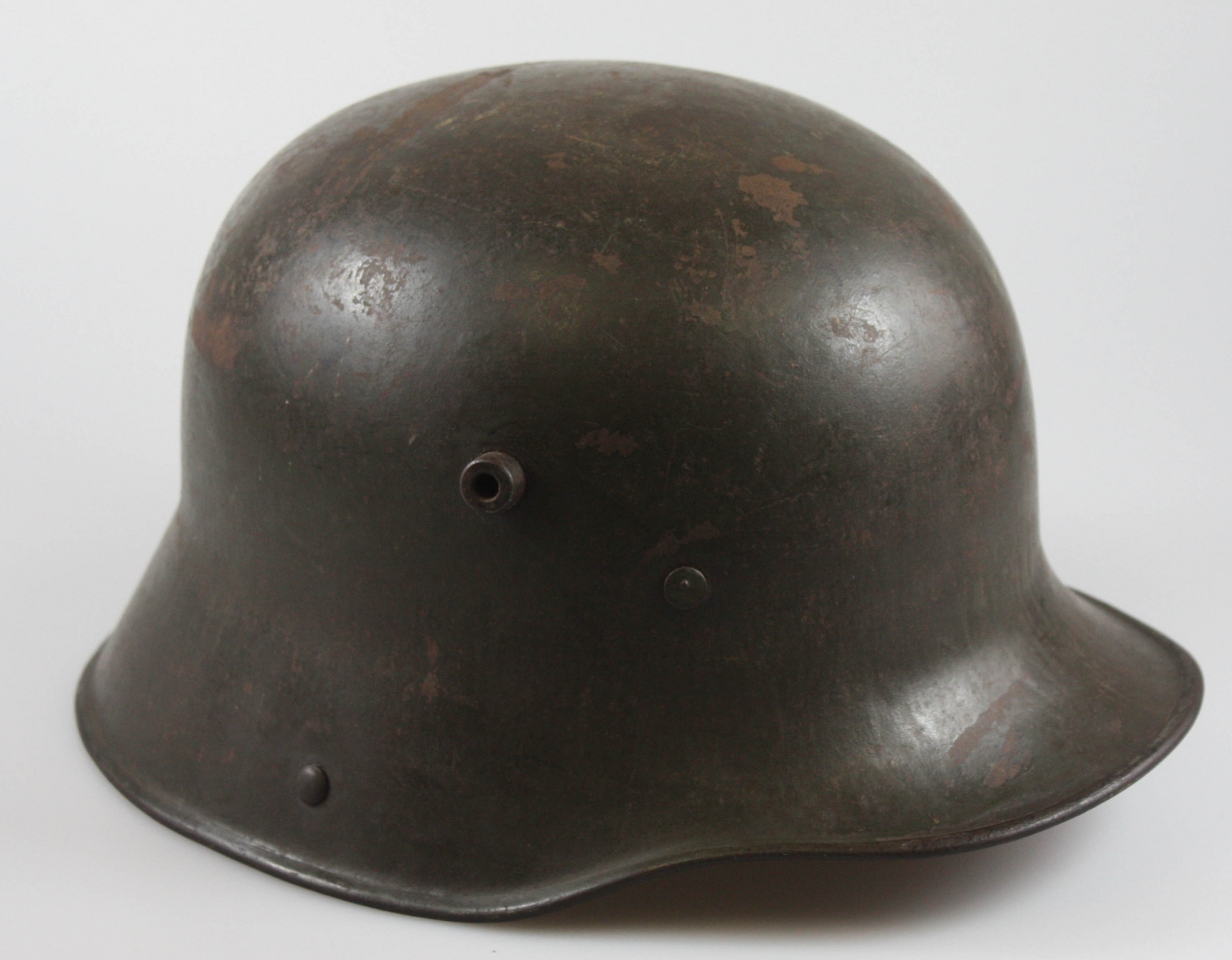 Stahlhelm, deutsch, 1. Weltkrieg (Museum Wolmirstedt RR-F)