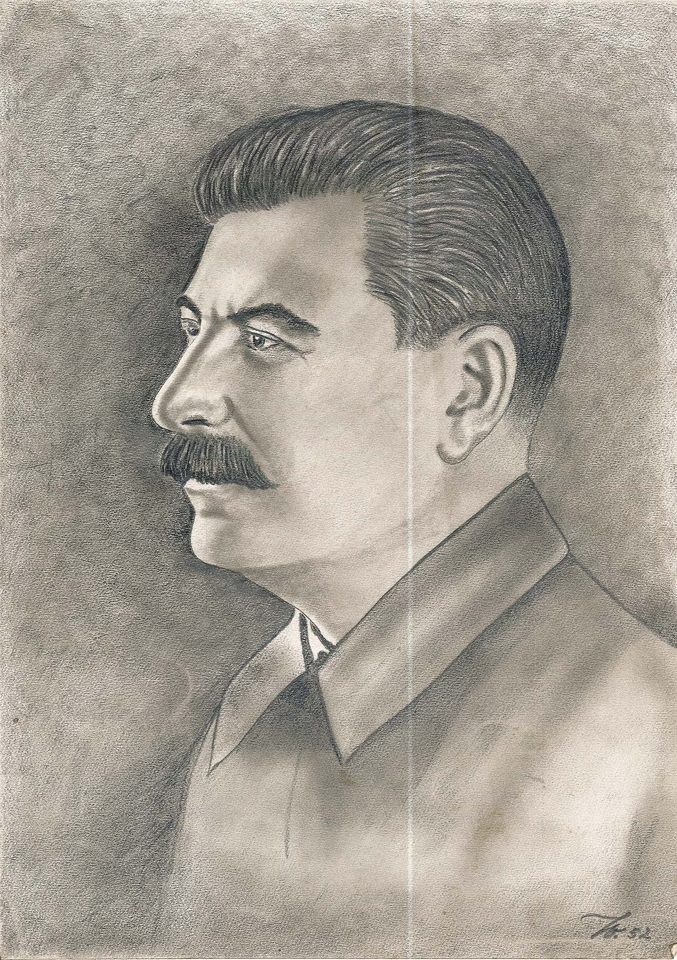 Porträt Josef Stalin (Museum Wolmirstedt RR-F)