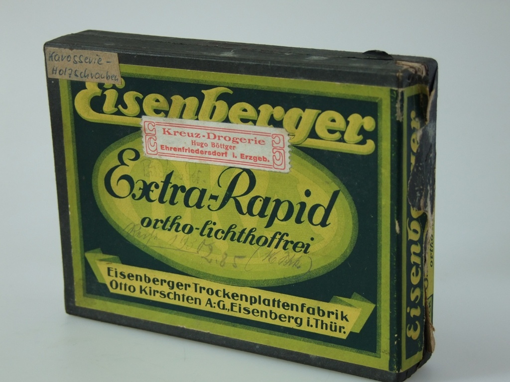 Eisenberger Extra Rapid Platte (Industrie- und Filmmuseum Wolfen CC BY-NC-SA)
