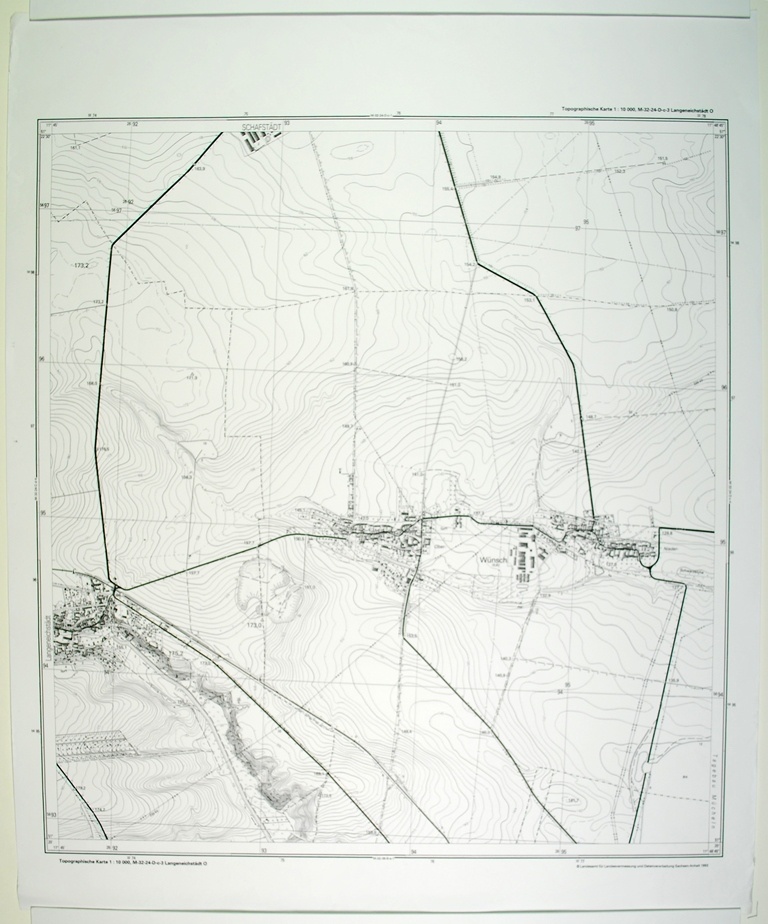 Langeneichstädt O (topographische Karte 1:10000) (Kulturhistorisches Museum Schloss Merseburg CC BY-NC-SA)