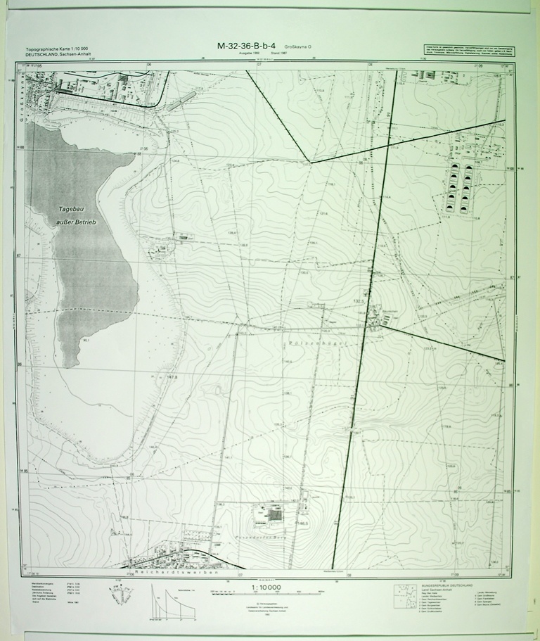 Großkayna O (topographische Karte 1:10000) (Kulturhistorisches Museum Schloss Merseburg CC BY-NC-SA)