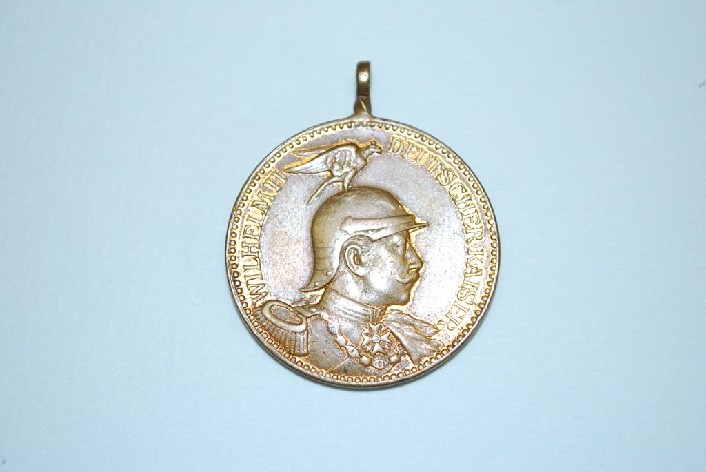 Bronzemedaille - Kaisermanöver 1893 (Kulturhistorisches Museum Schloss Merseburg CC BY-NC-SA)