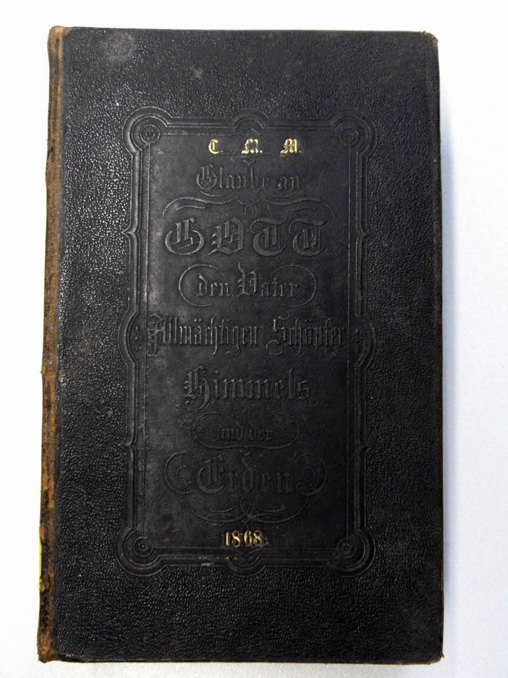 Gesangbuch, Faberscher Verlag 1866 (Börde-Museum Burg Ummendorf RR-F)