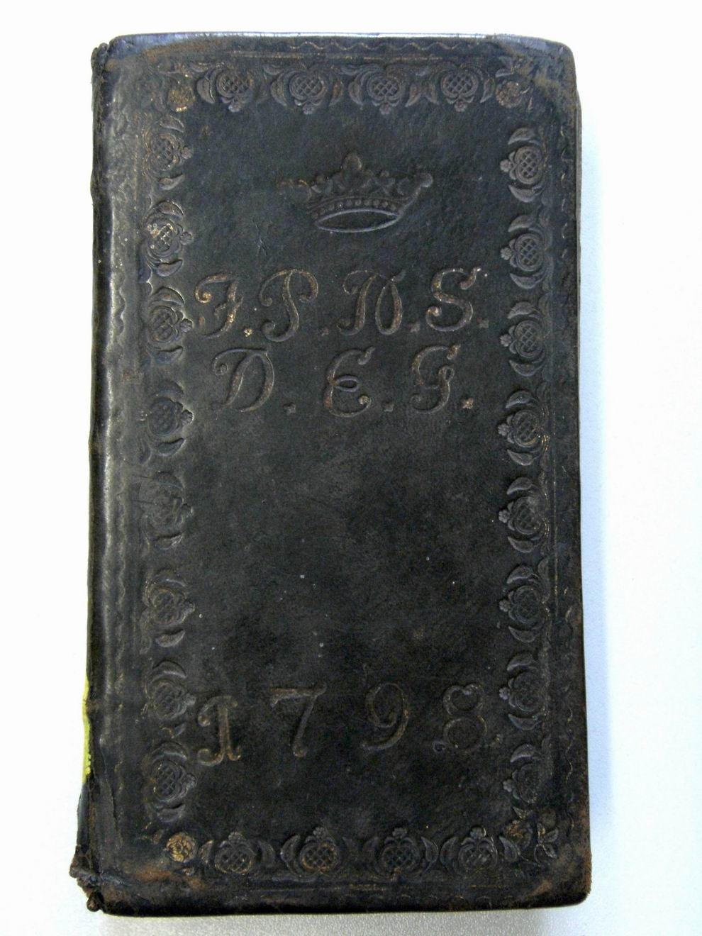 Gesangbuch, Faberscher Verlag 1794 (Börde-Museum Burg Ummendorf RR-F)