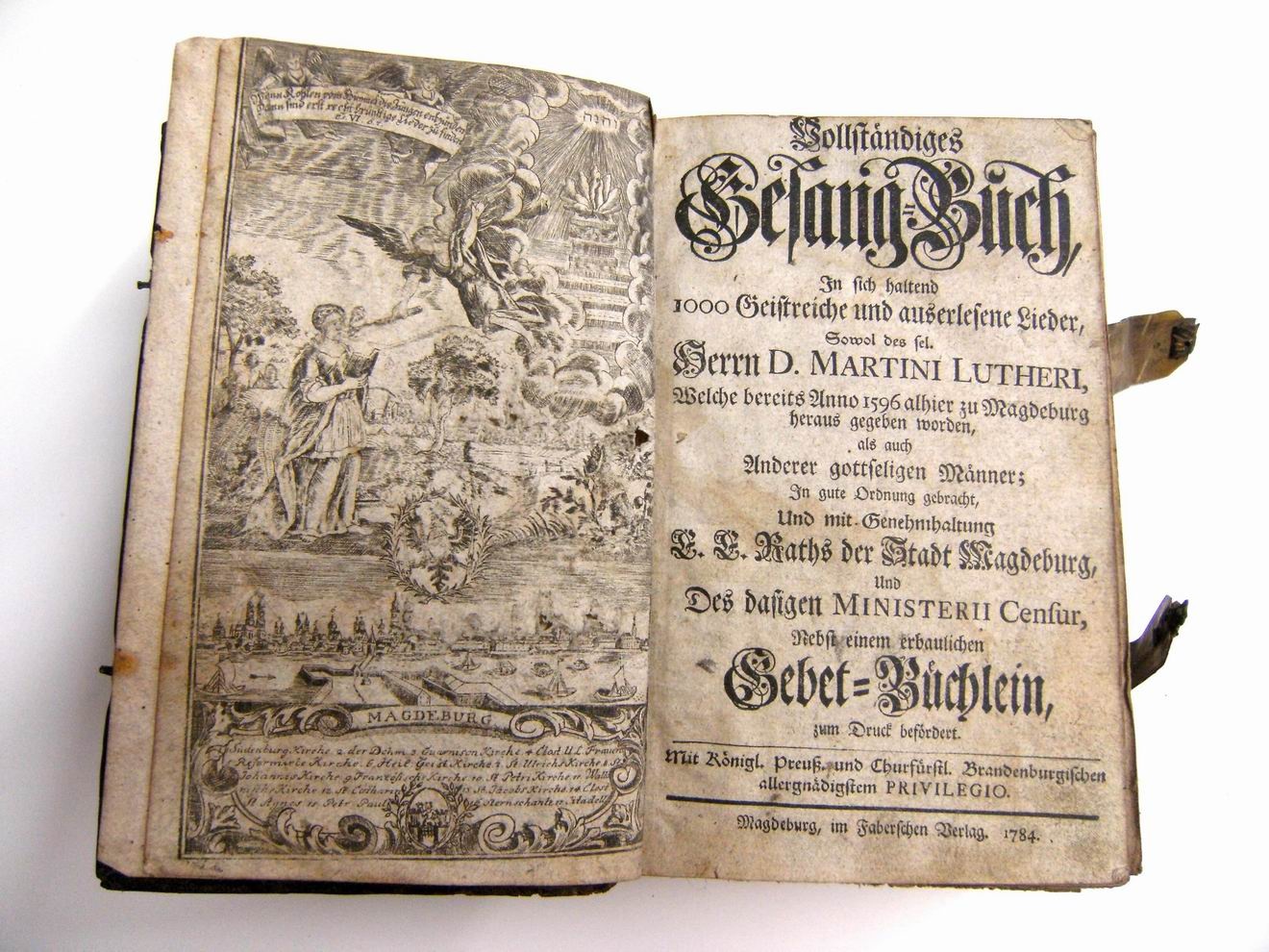 Gesangbuch, Faberscher Verlag 2 (Börde-Museum Burg Ummendorf RR-F)