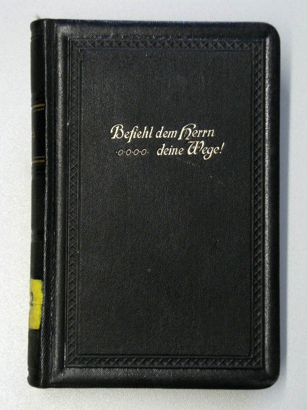 Gesangbuch, Halle a. d. S. 1915 (Börde-Museum Burg Ummendorf RR-F)
