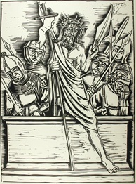 Auferstehung Christi (&quot;Lübbecker Gotik&quot;-Mappe) (Winckelmann-Museum Stendal CC BY-NC-SA)