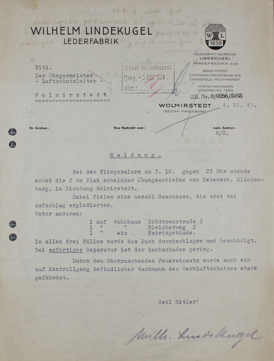 Brief (Museum Wolmirstedt RR-F)